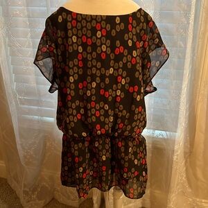 Anne Taylor short sleeve dress shirt - size medium